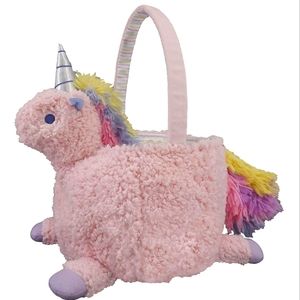 EASTER Plush Unicorn Basket BRAND NEW WITH TAGS